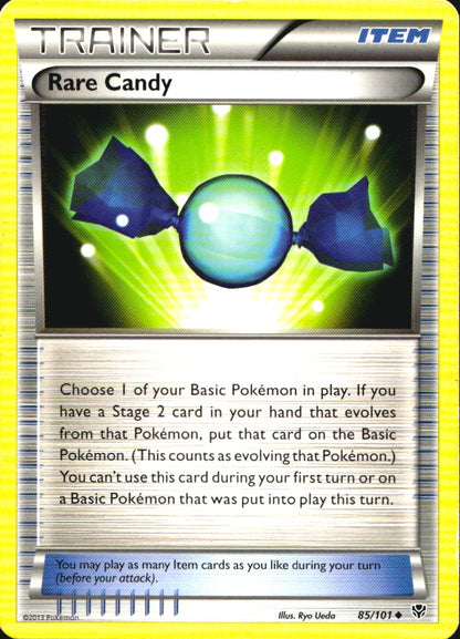 Rare Candy 85/101 Uncommon Plasma Blast Pokemon Near Mint