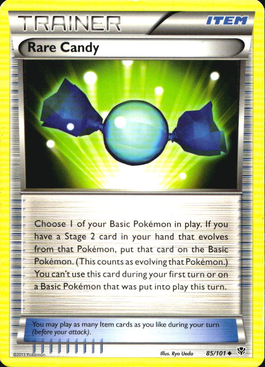 Rare Candy 85/101 Uncommon Plasma Blast Pokemon Near Mint