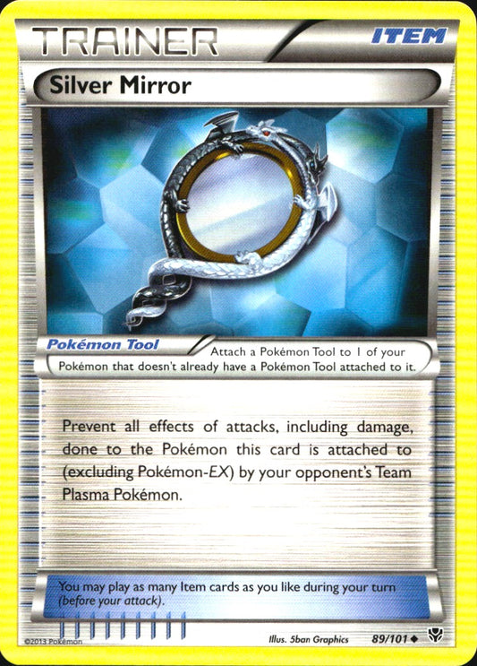 Silver Mirror 89/101 Uncommon Plasma Blast Pokemon Near Mint