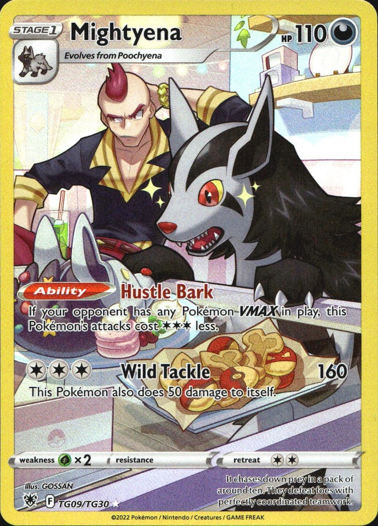 Mightyena TG09/TG30 Holo Astral Radiance Trainer Gallery Pokemon NM
