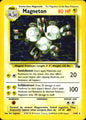 Magneton 11/62 Holo Rare Fossil Pokemon Moderately Played