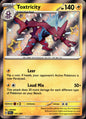 Toxtricity 141/091 Shiny Rare Paldean Fates Pokemon Near Mint