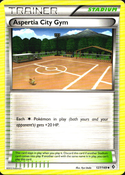 Aspertia City Gym 127/149 Uncommon Boundaries Crossed Pokemon Near Mint