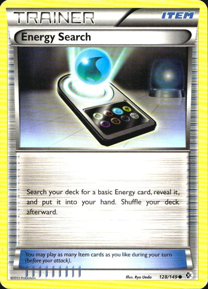 Energy Search 128/149 Common Boundaries Crossed Pokemon Near Mint