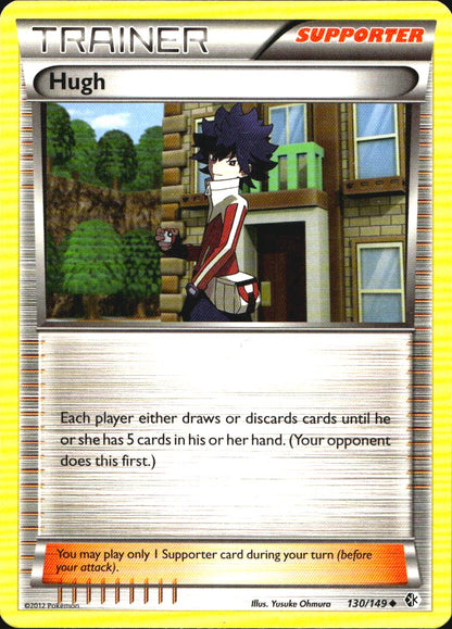 Hugh 130/149 Uncommon Boundaries Crossed Pokemon Near Mint
