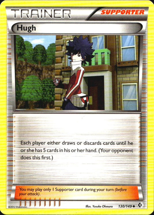 Hugh 130/149 Uncommon Boundaries Crossed Pokemon Near Mint
