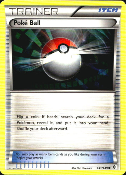 Poke Ball 131/149 Common Boundaries Crossed Pokemon Near Mint