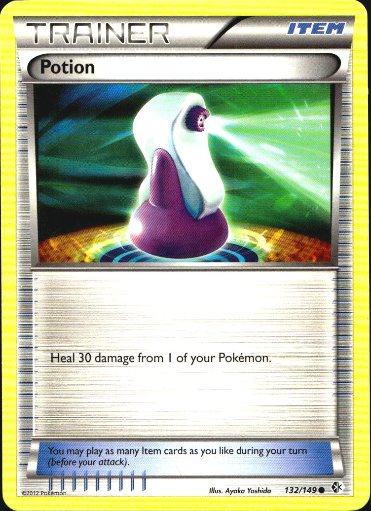 Potion 132/149 Common Boundaries Crossed Pokemon Near Mint