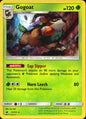 Gogoat 11/111 Holo Rare Crimson Invasion Pokemon Near Mint