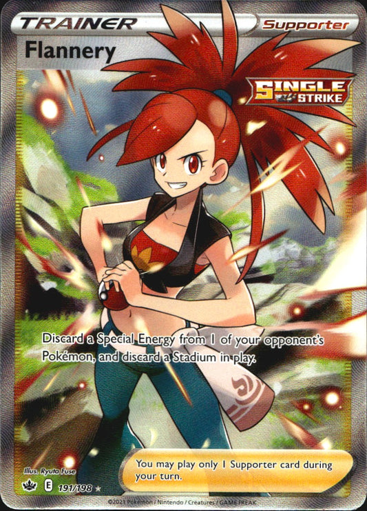 Flannery 191/198 Ultra Rare Chilling Reign Near Mint