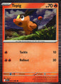 Tepig 011/086 Holo Common White Flare Pokemon Near Mint