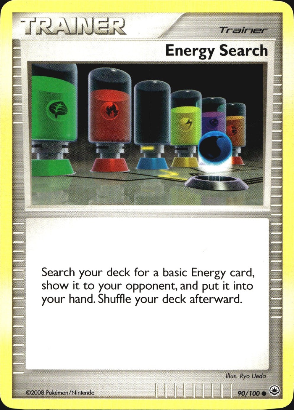 Energy Search 90/100 Common Majestic Dawn Pokemon Near Mint