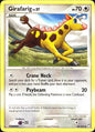 Girafarig 49/123 Uncommon Mysterious Treasures Pokemon Near Mint