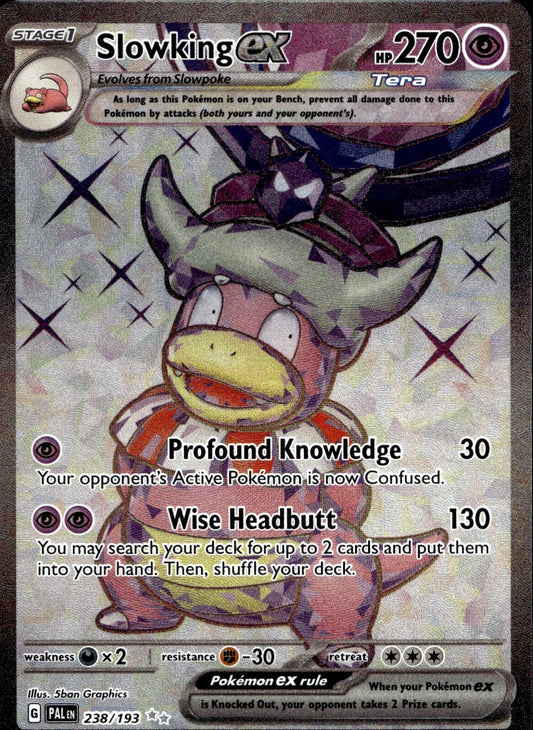Slowking ex 238/193 Ultra Rare Paldea Evolved Pokemon Near Mint