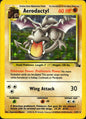 Aerodactyl 1/62 Holo Rare Fossil Pokemon Heavily Played