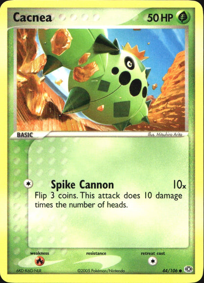 Cacnea 44/106 Common Emerald Pokemon Near Mint