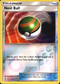 Nest Ball 123/149 Uncommon SM Base Set Pokemon Reverse Holo Near Mint