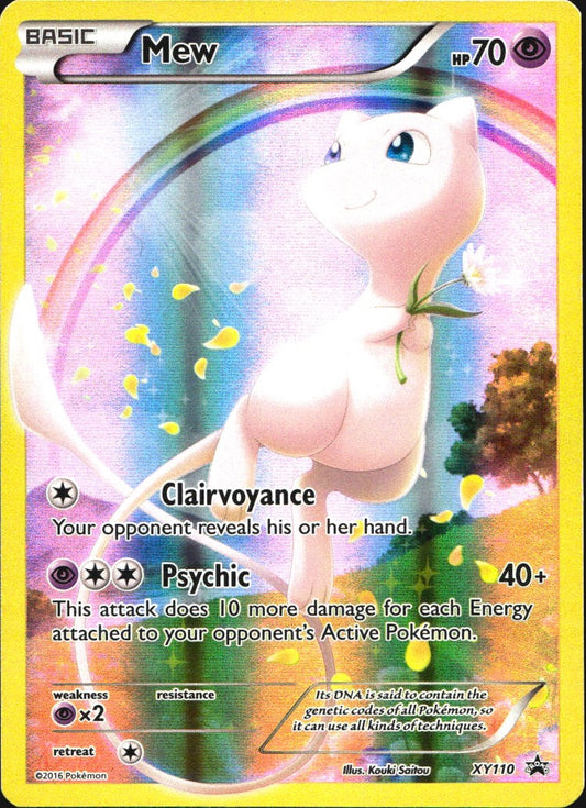 Mew XY110 Promo XY Black Star Promos Pokemon Near Mint