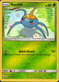 Surskit 7/149 Common Sun & Moon Pokemon Reverse Holo Near Mint