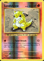 Sandshrew 54/108 Common Evolutions Pokemon Reverse Holo Near Mint