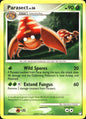 Parasect 58/123 Uncommon Mysterious Treasures Pokemon Near Mint