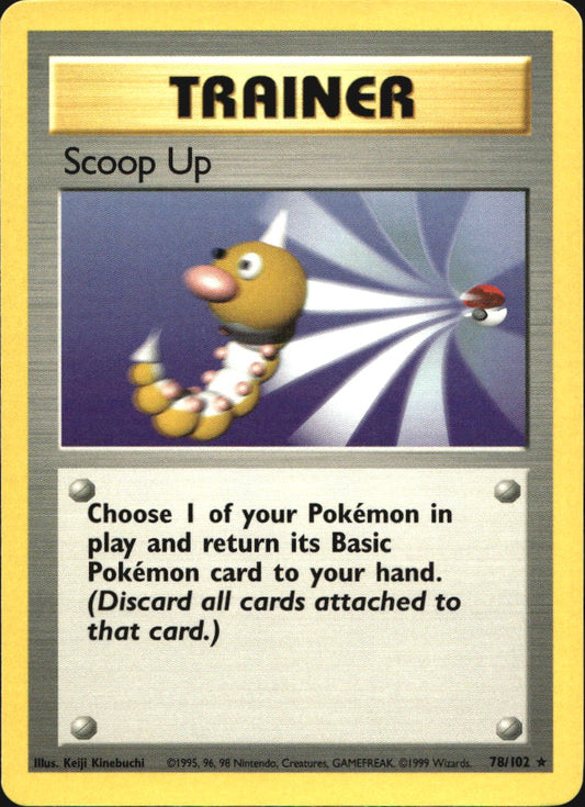 Scoop Up 78/102 Rare Base Set Pokemon Near Mint