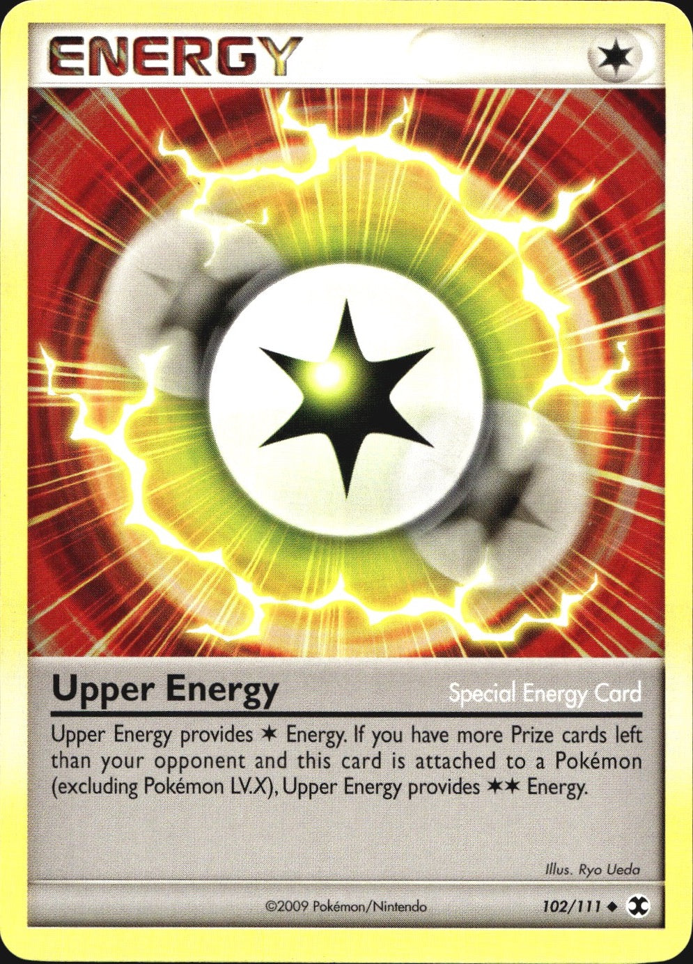 Upper Energy 102/111 Uncommon Rising Rivals Pokemon Near Mint