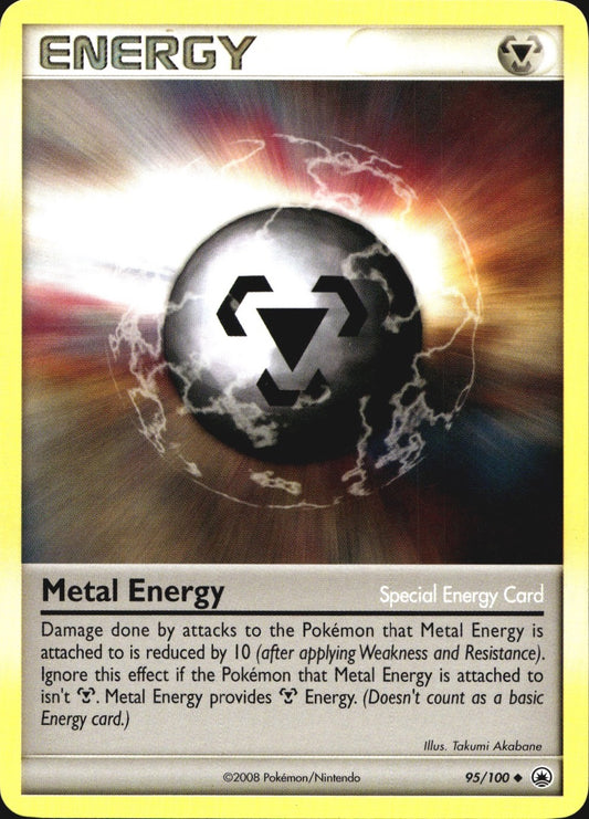 Metal Energy 95/100 Uncommon Majestic Dawn Pokemon Near Mint