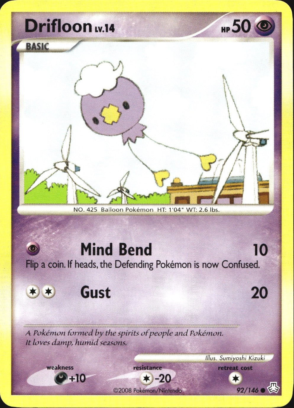 Drifloon 92/146 Common Legends Awakened Pokemon Near Mint