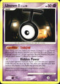 Unown [T] 67/123 Uncommon Mysterious Treasures Pokemon Near Mint