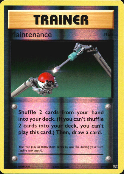 Maintenance 79/108 Uncommon Evolutions Pokemon Reverse Holo Near Mint
