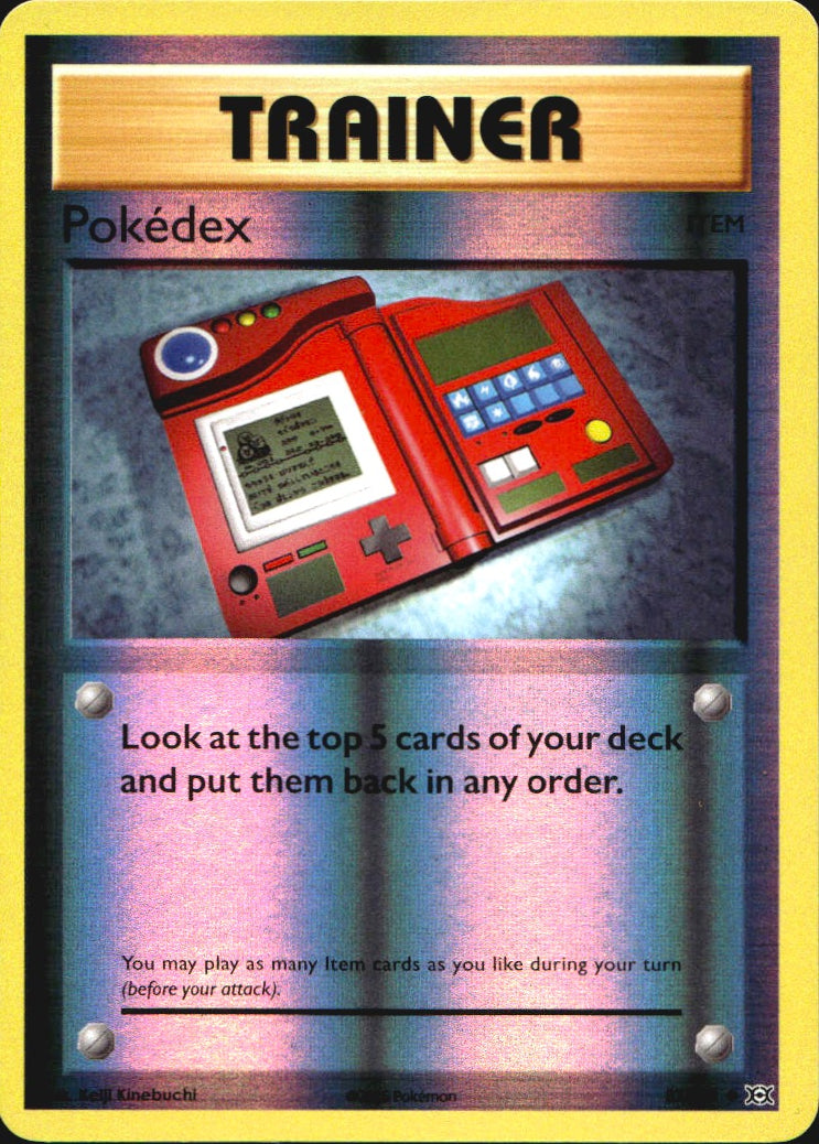 Pokedex 82/108 Uncommon Evolutions Pokemon Reverse Holo Near Mint