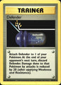Defender 80/102 Uncommon Base Set Pokemon Near Mint