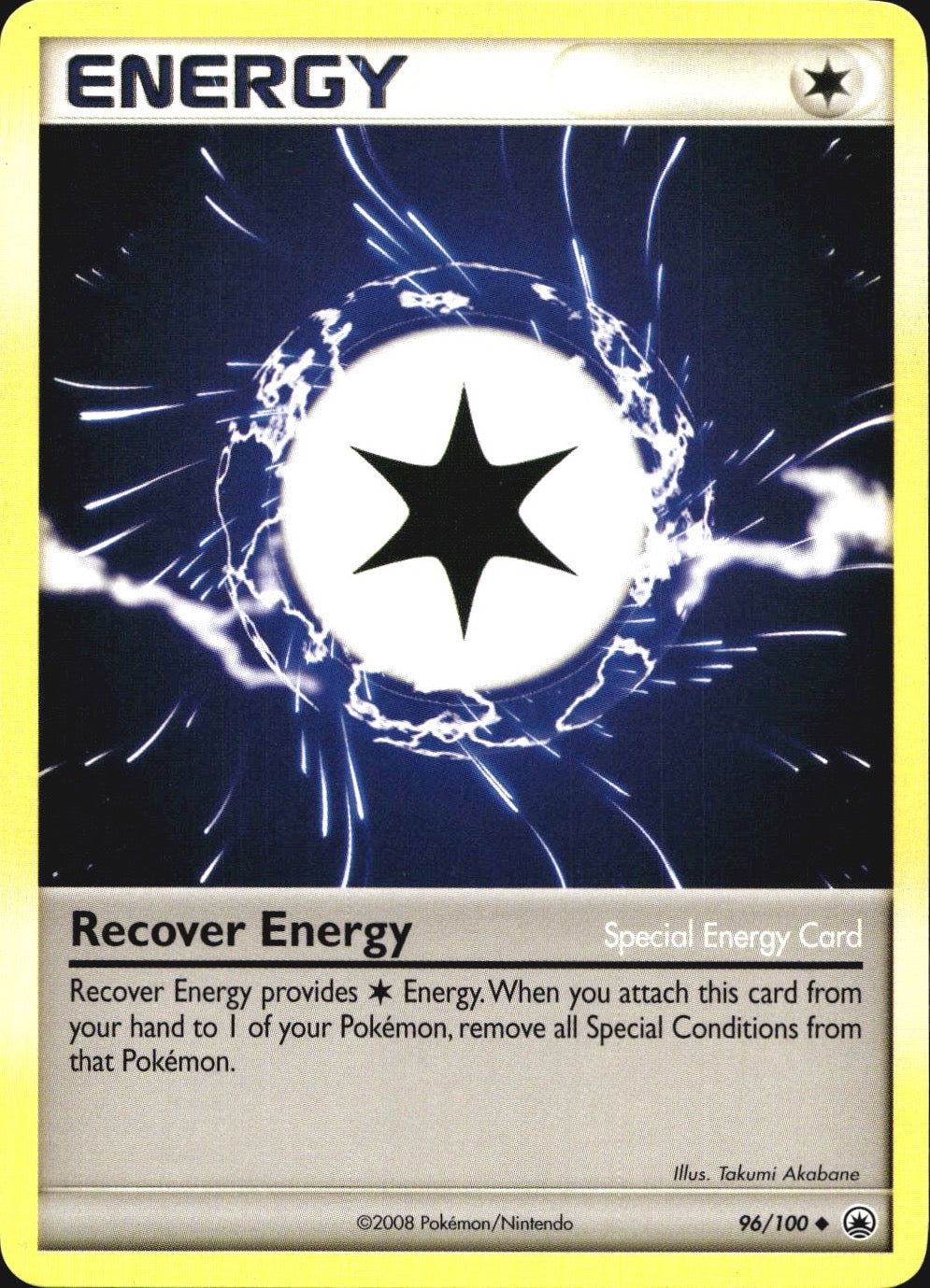 Recover Energy 96/100 Uncommon Majestic Dawn Pokemon Near Mint