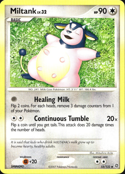 Miltank 55/132 Uncommon Secret Wonders Pokemon Near Mint