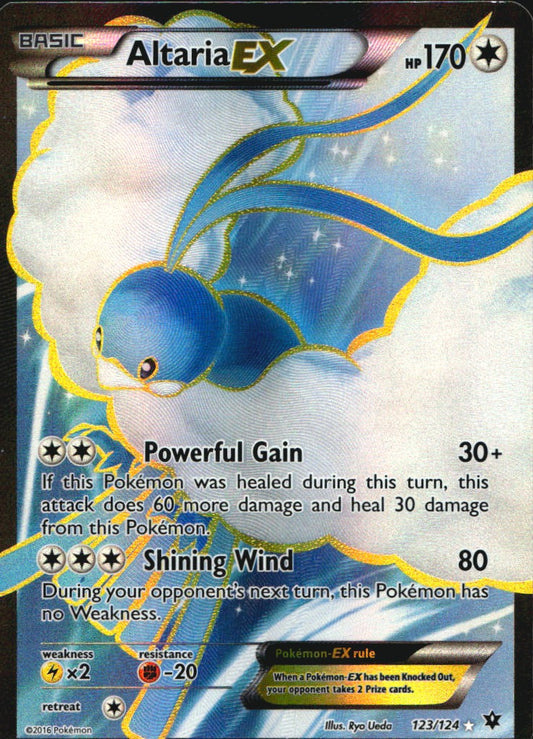 Altaria EX 123/124 Rare Ultra Fates Collide Pokemon Near Mint