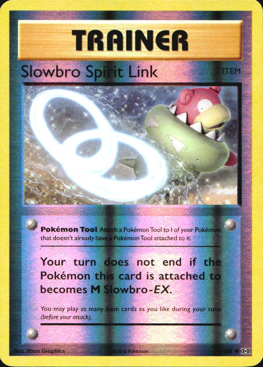 Slowbro Spirit Link 86/108 Uncommon Evolutions Pokemon Reverse Holo Near Mint