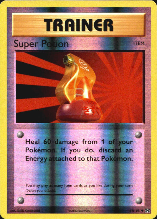 Super Potion 87/108 Uncommon Evolutions Pokemon Reverse Holo Near Mint