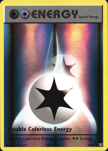 Double Colorless Energy 90/108 Uncommon Evolutions Pokemon Reverse Holo NM