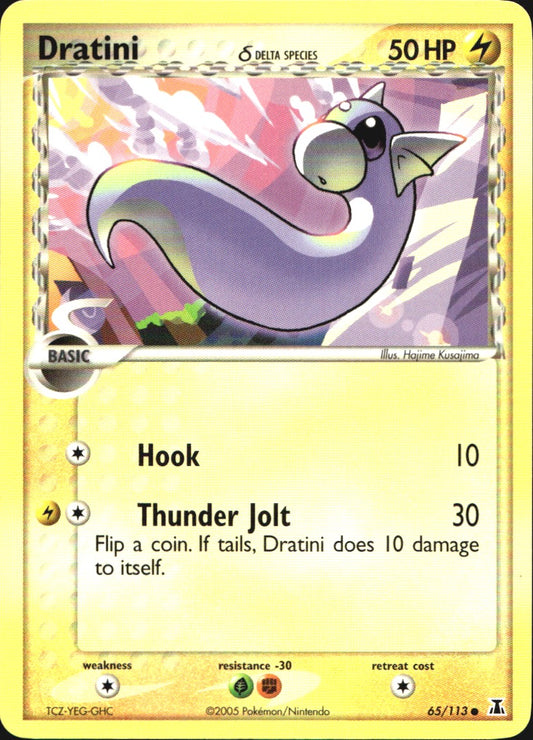 Dratini 65/113 Common Delta Species Pokemon Near Mint