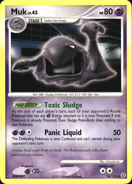 Muk 56/132 Uncommon Secret Wonders Pokemon Near Mint