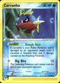 Carvanha 51/109 Common Ruby & Sapphire Pokemon Near Mint