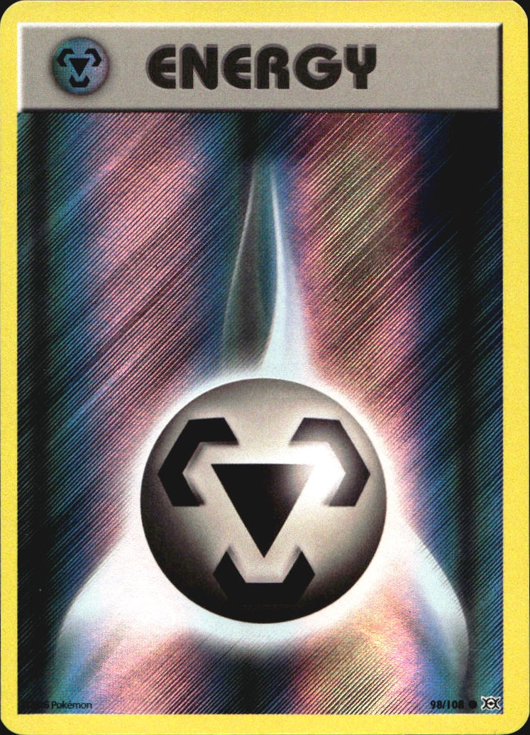 Metal Energy 98/108 Common Evolutions Pokemon Reverse Holo Near Mint