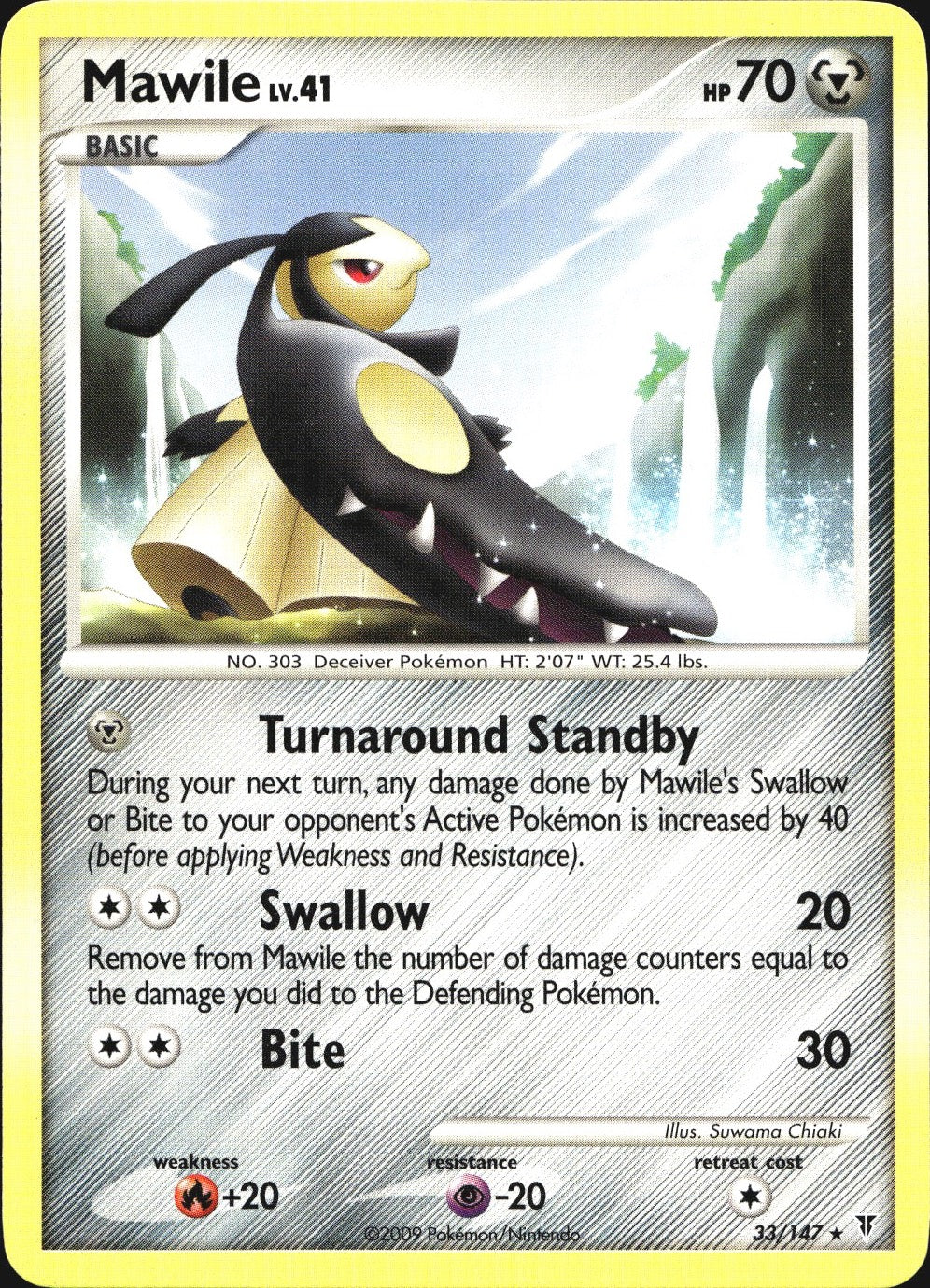 Mawile 33/147 Rare Supreme Victors Pokemon Near Mint