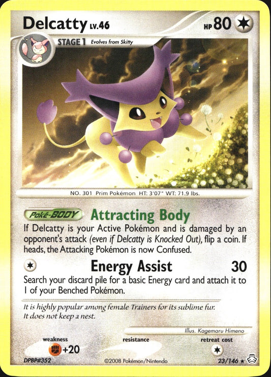 Delcatty 23/146 Rare Legends Awakened Pokemon Near Mint