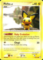 Pichu 93/123 Common Mysterious Treasures Pokemon Near Mint