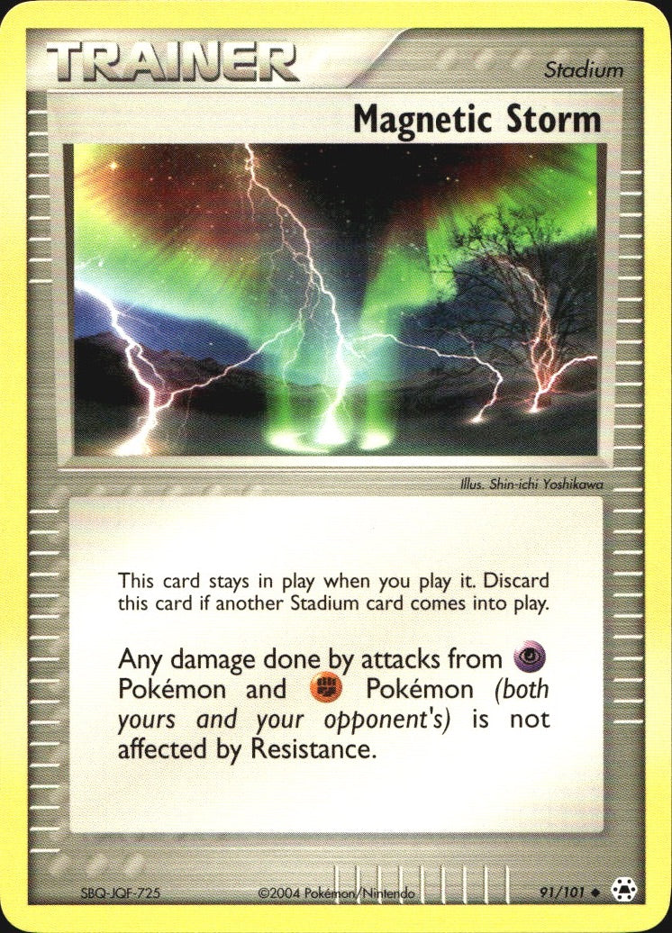 Magnetic Storm 91/101 Uncommon Hidden Legends Pokemon Near Mint