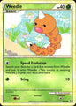 Weedle 69/95 Common HGSS Unleashed Pokemon Near Mint
