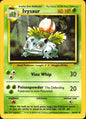 Ivysaur 30/102 Uncommon Base Set Unlimited Pokemon Near Mint