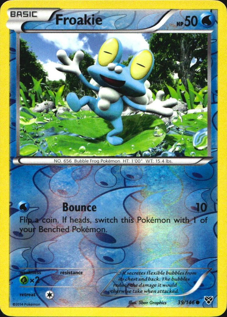 Froakie 39/146 Common XY Pokemon Near Mint